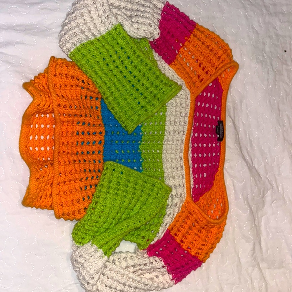 CUTE TARGET WILD FABLE CROCHET TOP SIZE XXS